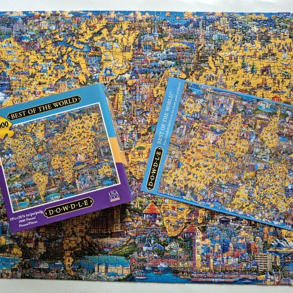 1000 Piece "Best of the World" Jigsaw Puzzle - Picture 4 of 4